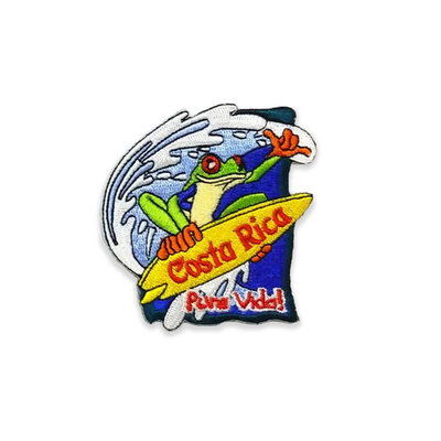 Şapkalar İçin Şönil İşlemeli Logo Yamaları 3.5 '' Yükseklik Polyester Malzeme
