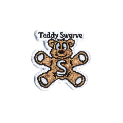 Teddy Bear Nakışlı Yamalar Üzerinde Demir DIY Çantalar İçin Polyester Malzeme