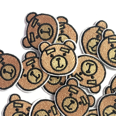 OEM ODM İşlemeli Demir On Patch Marka Logosu Rozetlerini Özelleştirin