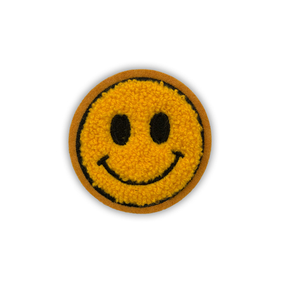 Giysi Çantaları Şapkalar İçin Glitter Mektubu Emoji Şönil Nakış Yama