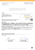 Çin Shenzhen K&amp;F Apparel Co., Ltd Sertifikalar